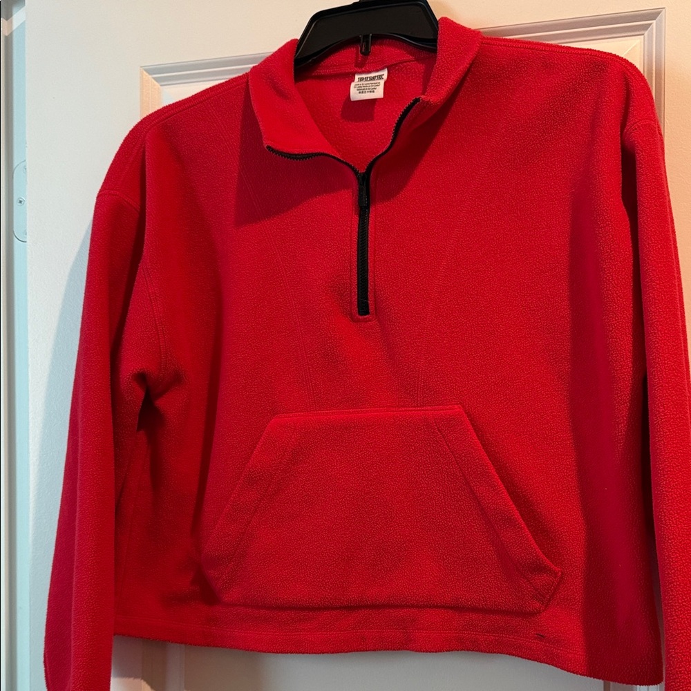 PINK Victoria's Secret Vibrant Red Pullover